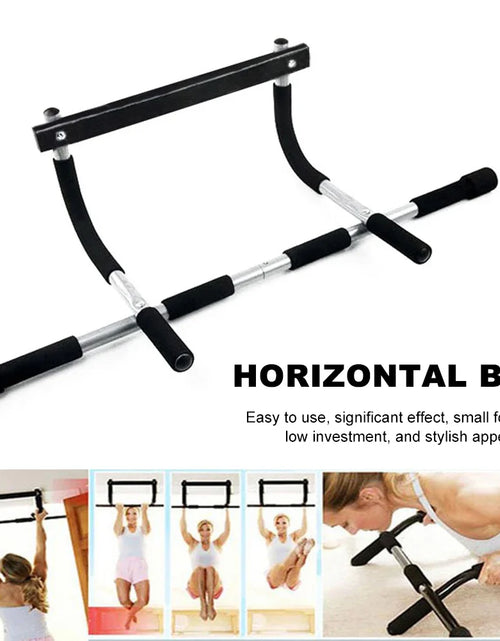 Load image into Gallery viewer, Push up Bar for Dominated Iron Rods Horizontal Bars Parallel Bars Calisthenics Straw Bag Abs Fitness Equipment Chin-Up Pull Wall
