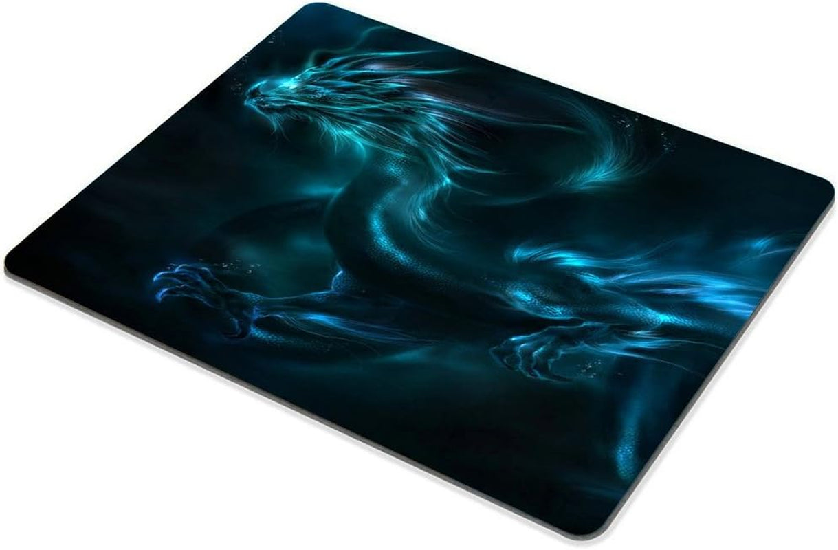 Mouse Pad Unique Design Mouse Pad Cool Blue Dragon Design Gaming Mousepad