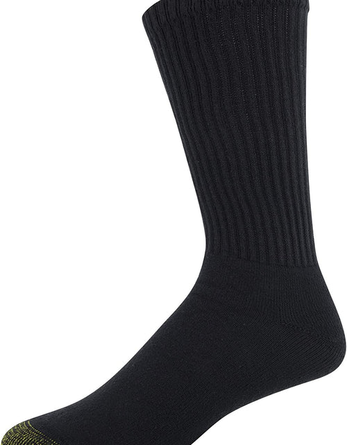 Load image into Gallery viewer, Gold Toe Men&#39;S 656S Cotton Crew Athletic Socks, Multipairs
