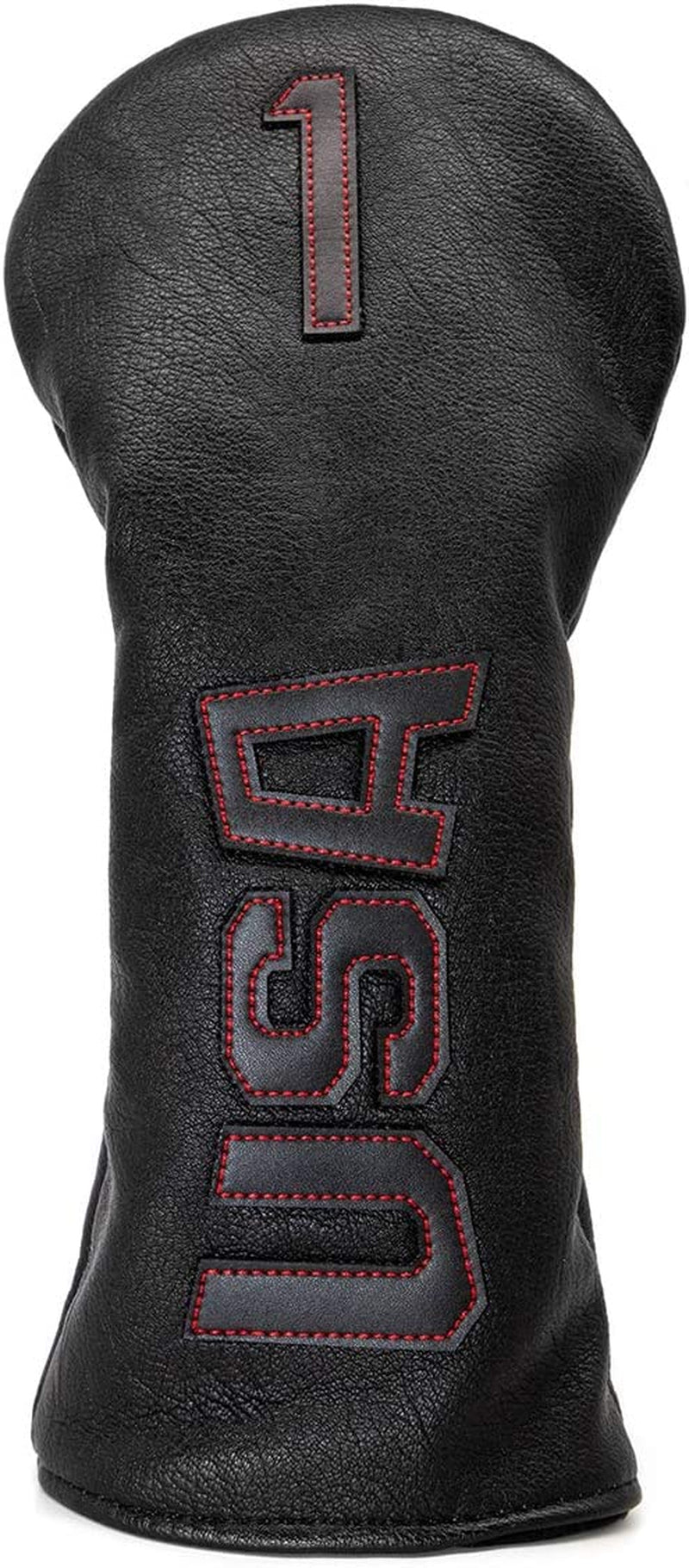 Golf Club Head Covers,Golf Headcovers Leather Golf Wood Covers for Divers Fairway Woods Hybrids(Ut) with Number Tag 3 5 7 X,Golf Iron Covers for Men Women